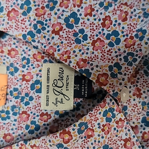 J Crew floral longsleeve - Picture 4 of 5